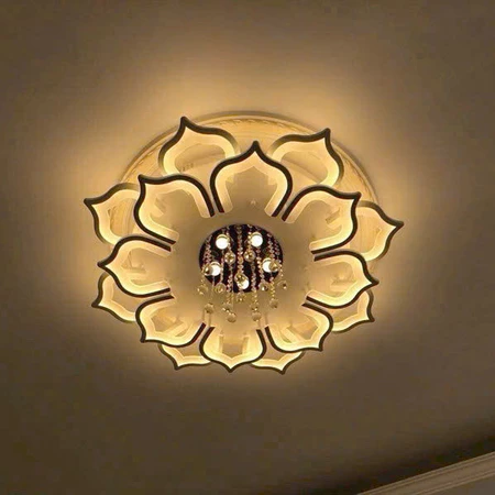 Đèn chùm phòng khách,đèn mâm ốp trần mika 16 cánh rộng 90cm 3 chế độ ánh sáng có điều khiển Đèn chùm phòng khách,đèn mâm ốp trần mika 16 cánh rộng 90cm 3 chế độ ánh sáng có điều khiển