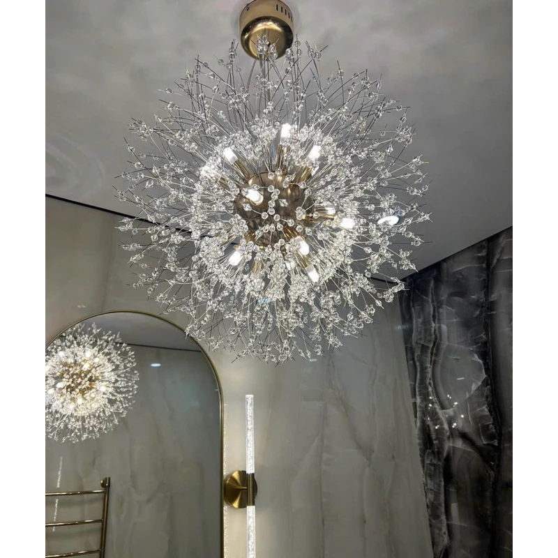 Đèn thả chùm Bồ Công Anh cao cấp SIZE TO, Đèn thả Decor trang trí nội thất HIỆN ĐẠI SANG TRỌNG (Ảnh thật 100%)