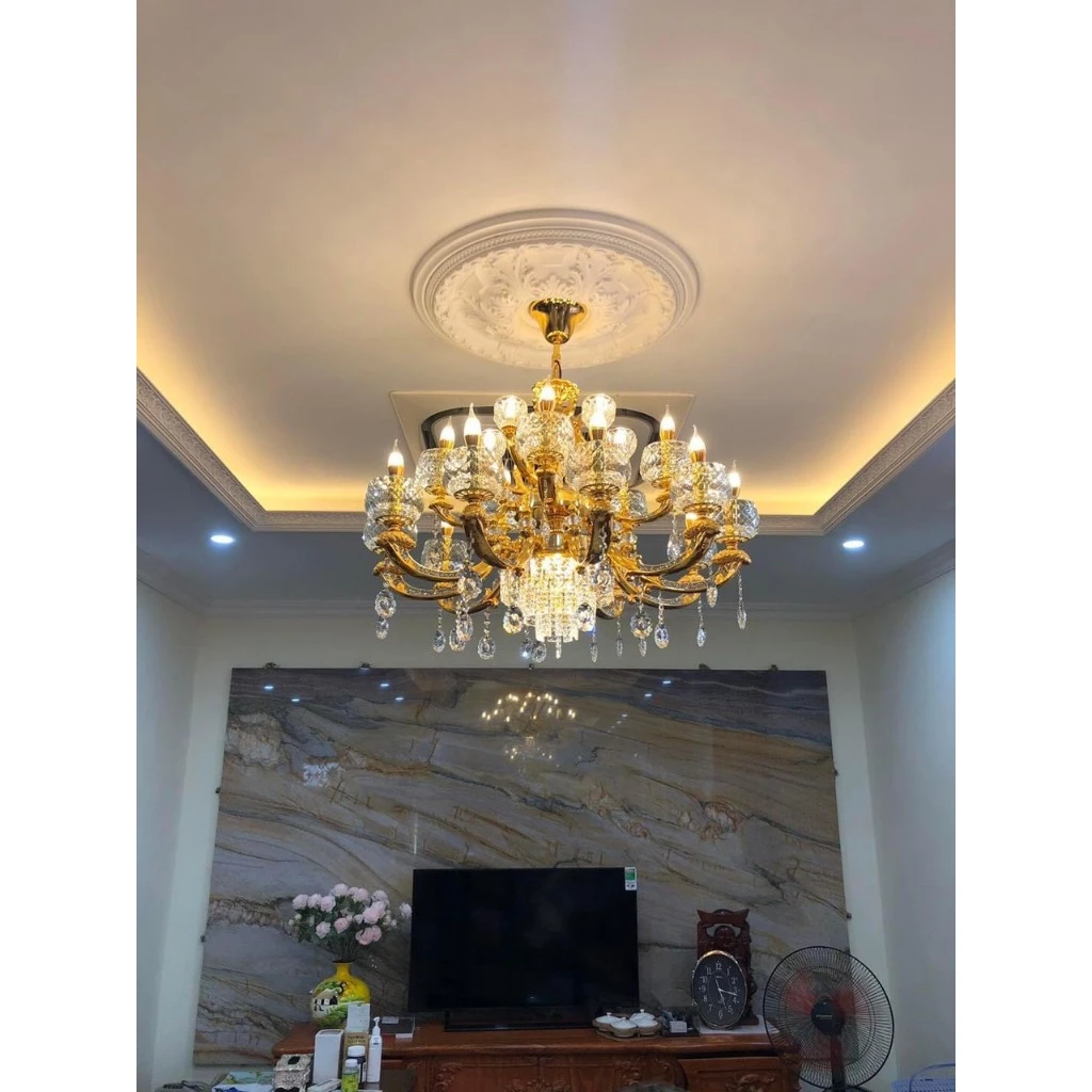 Đèn Chùm Pha lê Cao Cấp, Đèn Chùm Trang Trí Phòng Khách Hiện Đại Siêu Đẹp Tặng Kèm Bóng Led Đèn Chùm Pha lê Cao Cấp, Đèn Chùm Trang Trí Phòng Khách Hiện Đại Siêu Đẹp Tặng Kèm Bóng Led