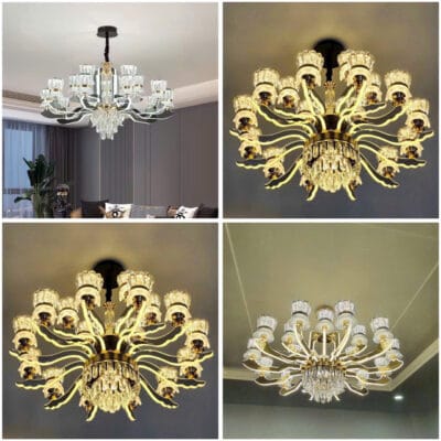 Đèn chùm Led-Hiện Đại